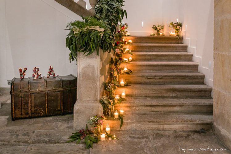 Escaleras de la Casona de las Fraguas