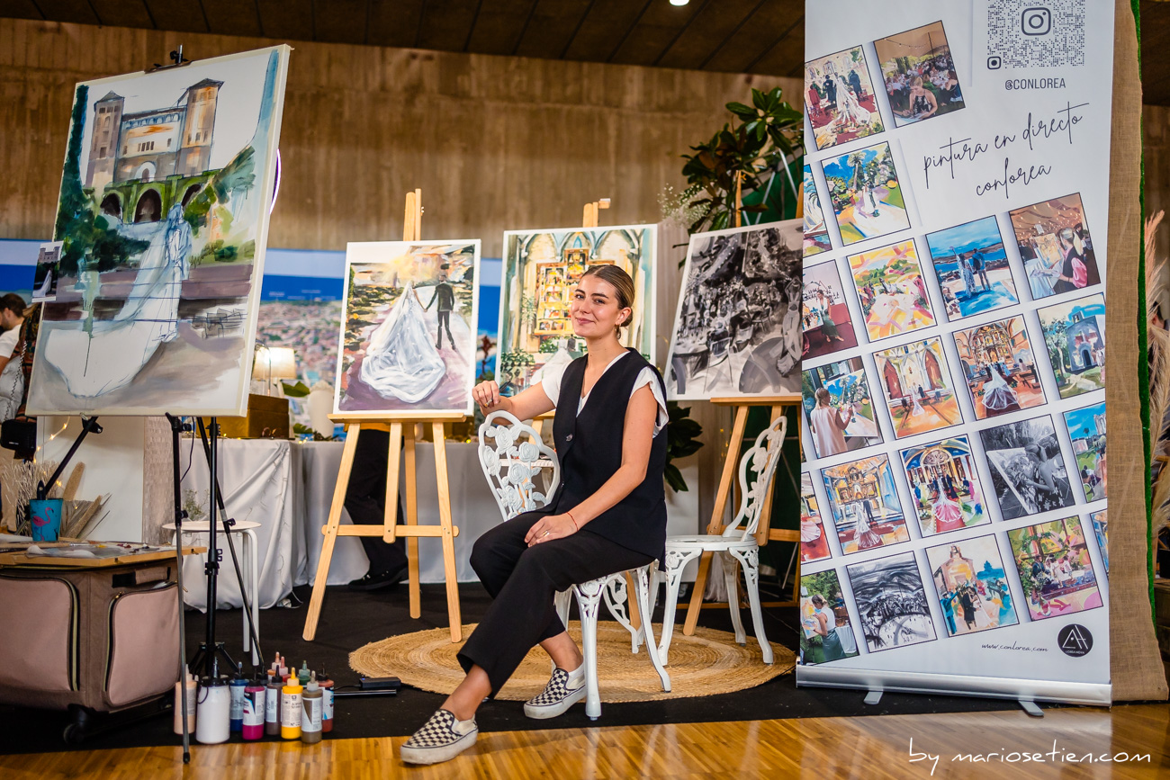 pintura directo pintor santander cantabria boda evento