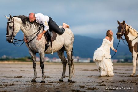 POSTBODA Fotografo Boda Fotografos Bodas Santander Cantabria Laredo Caballos